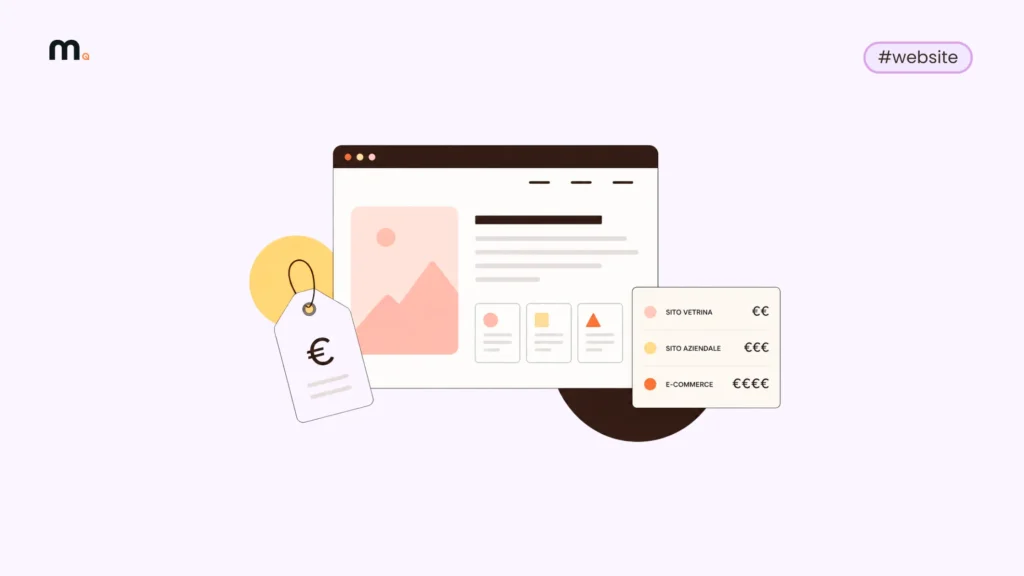 Illustrazione dei costi e delle tipologie di siti web professionali in Italia